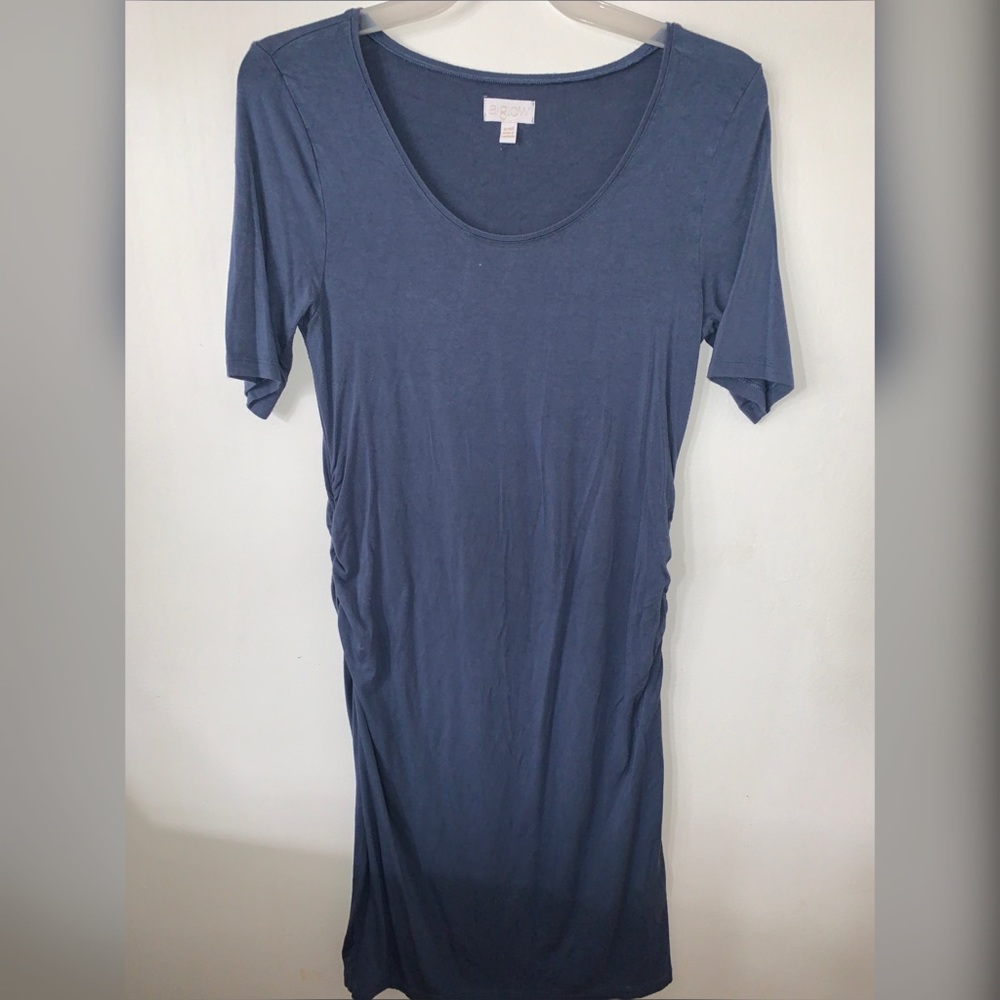 Blue Maternity dress -size medium